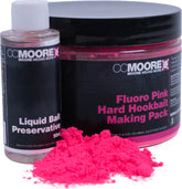 Pack de fabrication d'appâts durs fluorés roses - 200g